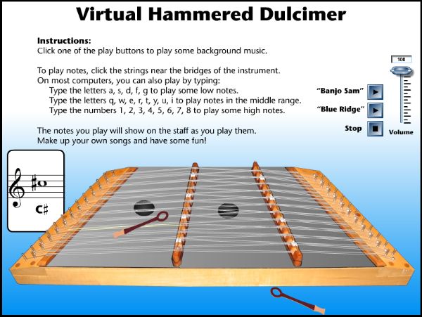 Virtual Dulcimer